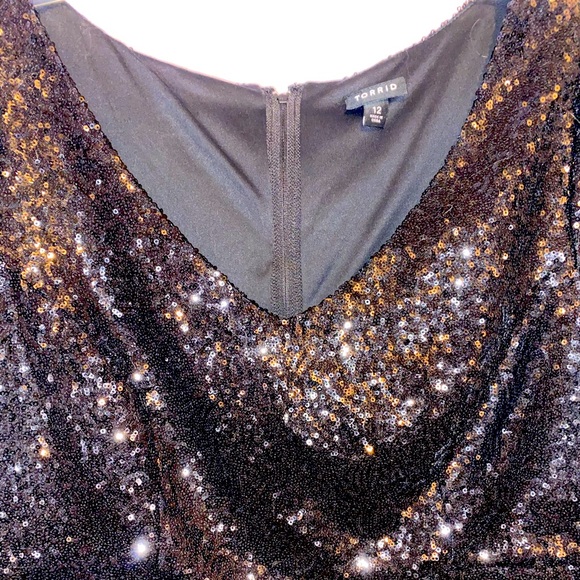 torrid Dresses & Skirts - Sparkly Plus Size Dress Torrid